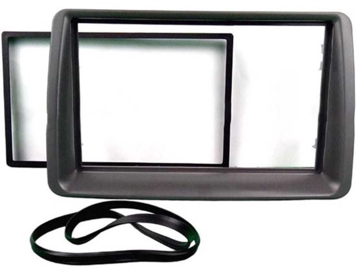 Radio­paneelframe - Stereoinstallatiekit - Auto-audioupgrade - Naadloze dashboardintegratie - 2-DIN-standaard - Zwart