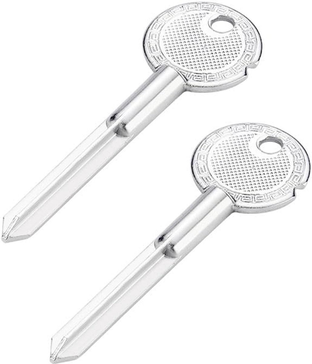 Set of 2 keys for bullet safety lock - for doors, windows and cupboards - ShopVlot