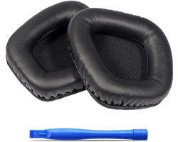 Oorkussens voor Corsair Void/Void PRO/Void Pro RGB/Void Pro RGB SE/Void Elite RGB bekleding, hoofdtelefoonbekleding van kunstleer voor over ear hoofdtelefoon
