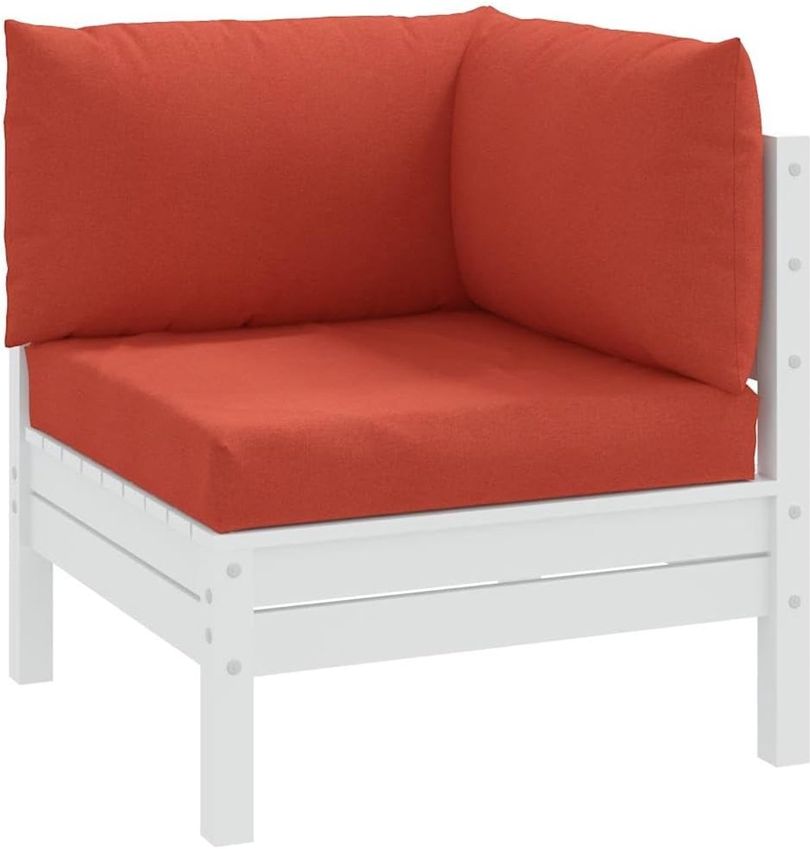 Palletkussens voor binnen en buiten, uv-bestendig polyesterweefsel, vulling van holle vezels en schuim voor tuin, terras, woonkamer of stoel, comfortabele en duurzame decoratie