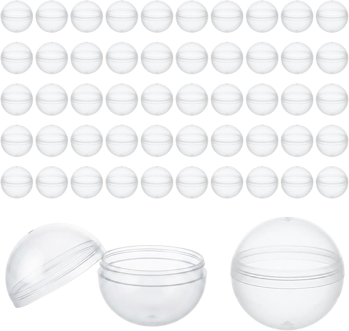 Cm lotterballen, 30 stuks, bingoballen, transparant