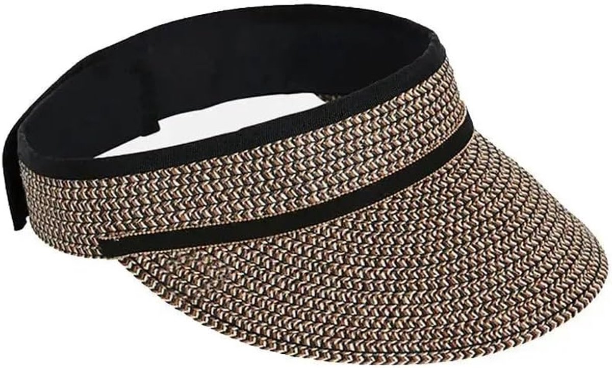 Zonneklep Bianca Visor 100% Natuurlijke Vezels Zonnevisier - in M/58cm - in 6 kleuren