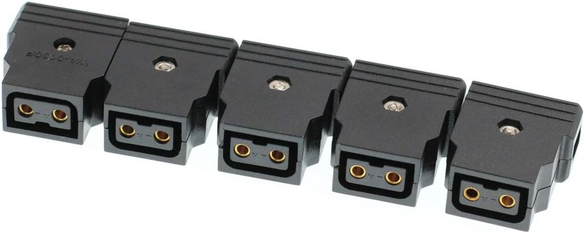 5 Stks/partij Vrouwelijke D-tap/P-tap Connector voor Camcorder Rig Power Kabel V-Mount DSLR Anton Camera Batterij