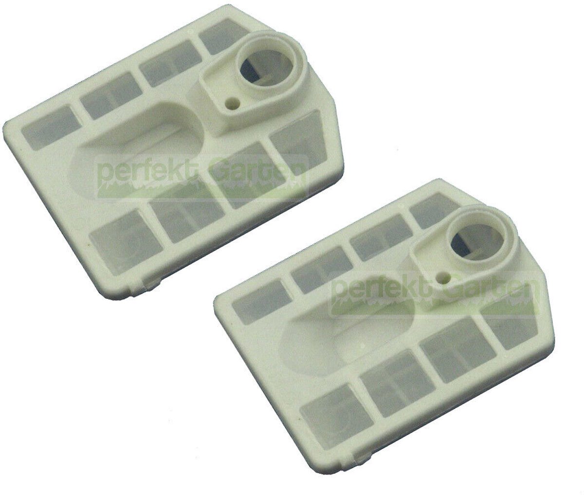 2 stuks luchtfilters voor kettingzagen van King Craft, Grizzly, Matrix, Ryobi en Hecht