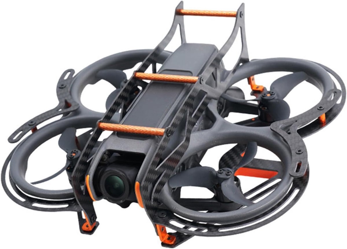 Fiber Crash Armor Beschermend Frame voor DJI Avata 2, Anti-Clash Shock Cover Compatibel met DJI Avata2 Drone-accessoires