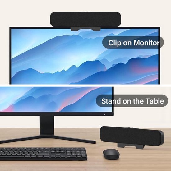 Mini-soundbar - Tv-soundbar - Bluetooth-soundbar - Multimediaspeaker — afbeelding 2