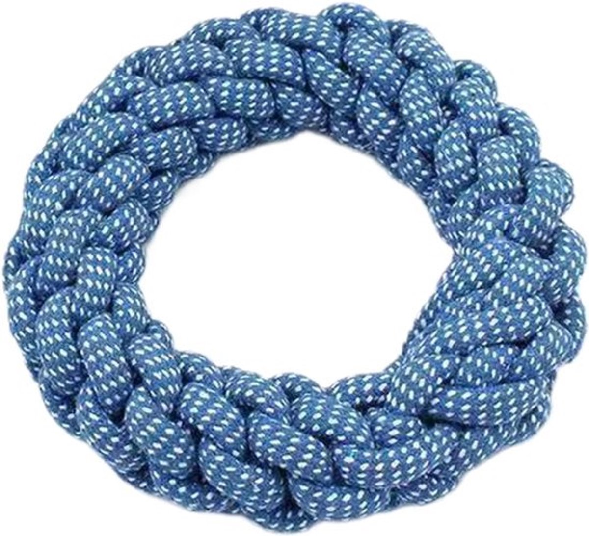 Hondentouw - Kauwspeelgoed voor puppy's - Interactief spelen - Scheurbestendig en elastisch - 19 cm - Multicolor