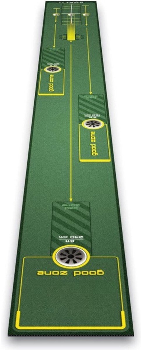 Golf puttingmat - Puttingmat - 300 cm - Puttinggreen - Golf - Training