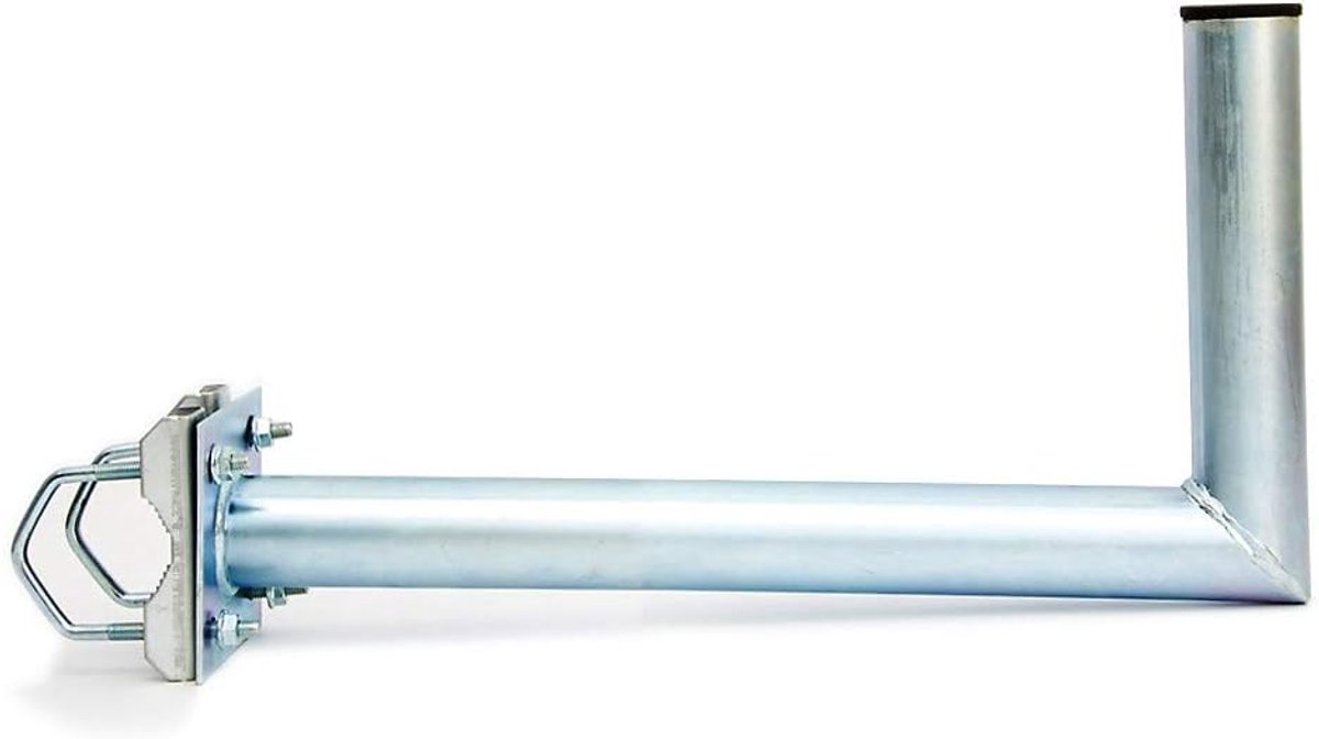 PremiumX Balcony Holder / Railing for Satellite Antenna Satellite Antenna Parabola Antenna with Mirror Connection Arm - ShopVlot
