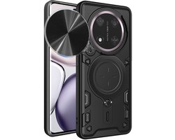 Hoesje geschikt voor HONOR Magic7 Lite/X9c - Techsuit CamGuard Pro Back Cover - Zwart