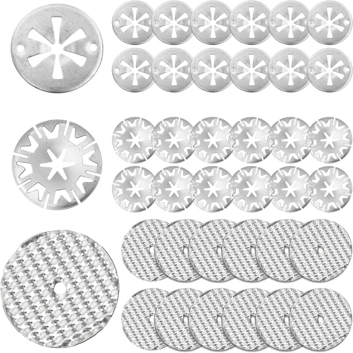 36 stuks hittebeschermingsplaten reparatieset voor auto, compatibel met VW Audi Skoda
