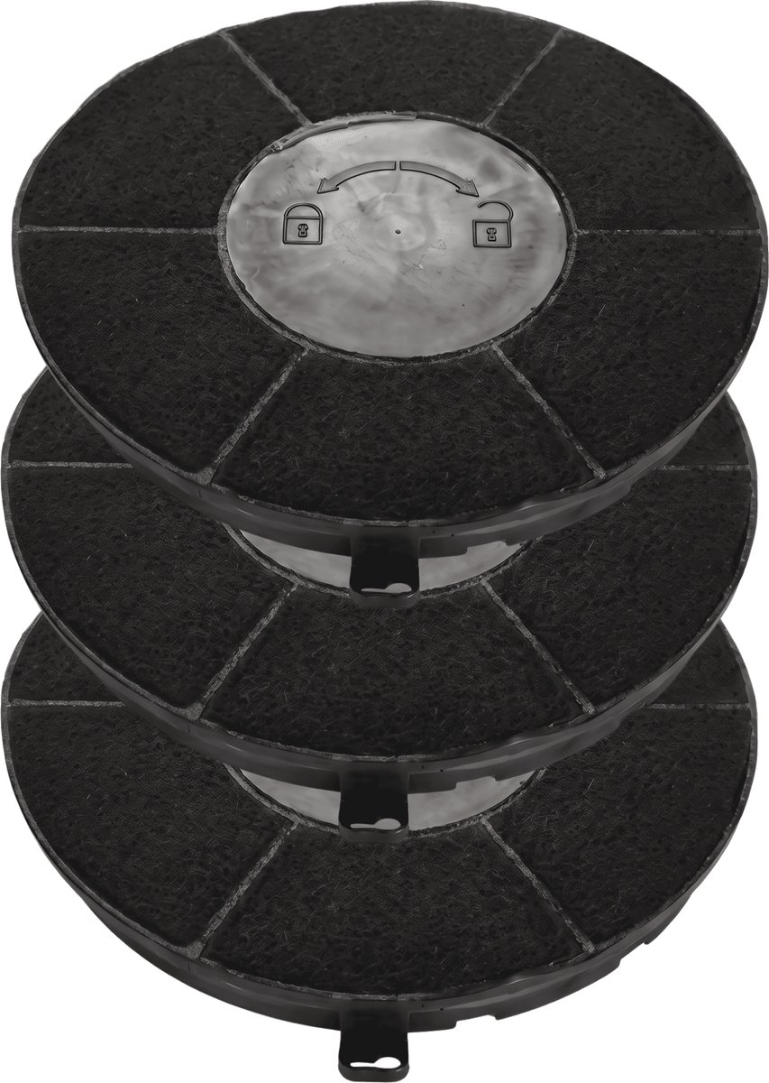 3x TurboAir Koolstoffilter F00572 / CFC0140064