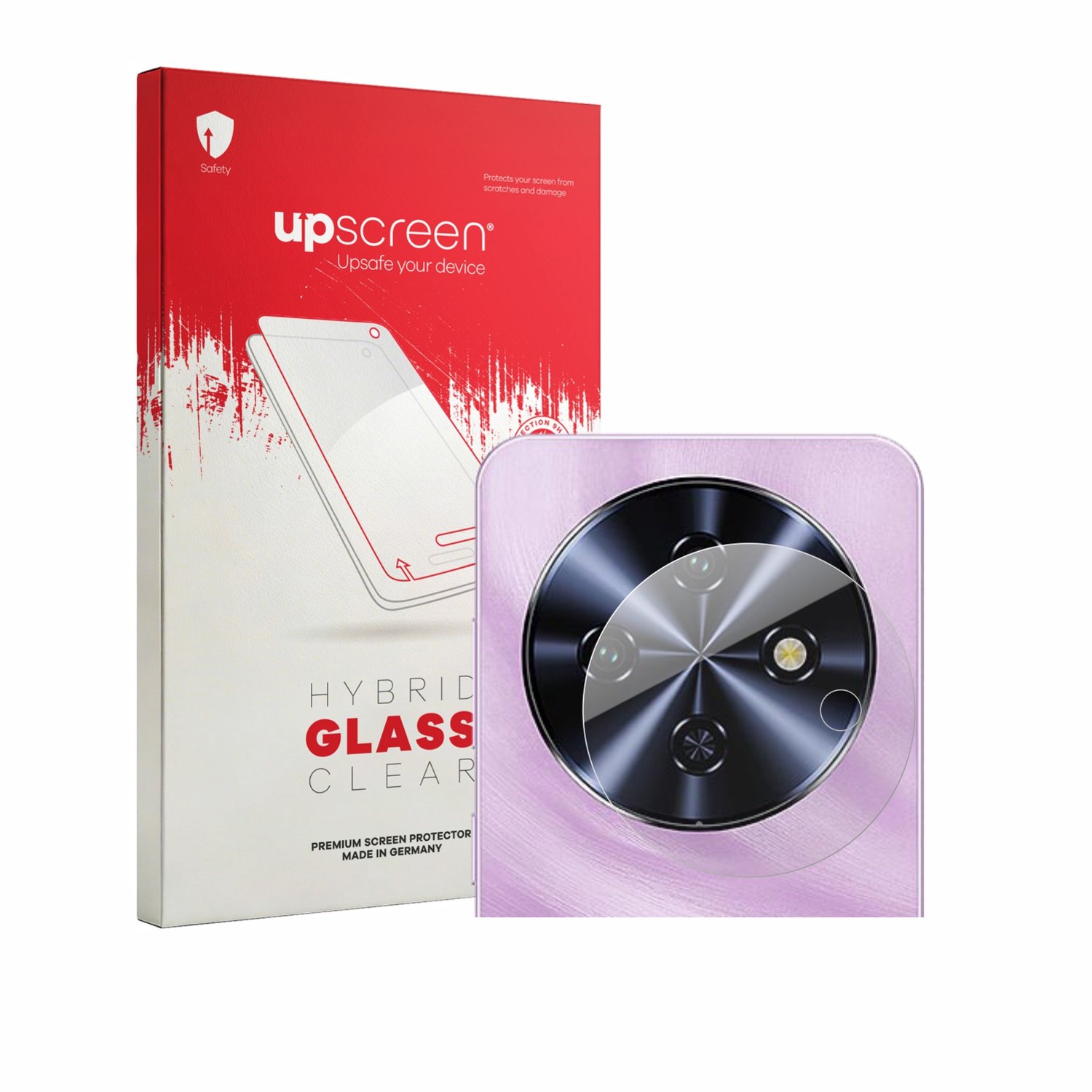 upscreen - Screenprotector voor Oukitel C5 6.52" (ALLEEN Camera Lens) - Folie Beschermfolie Beschermglas transparant