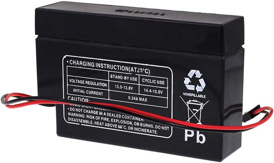 Lood Accu voor Solar Rolladen Heim & Haus, 12V, Lead-Acid — afbeelding 2