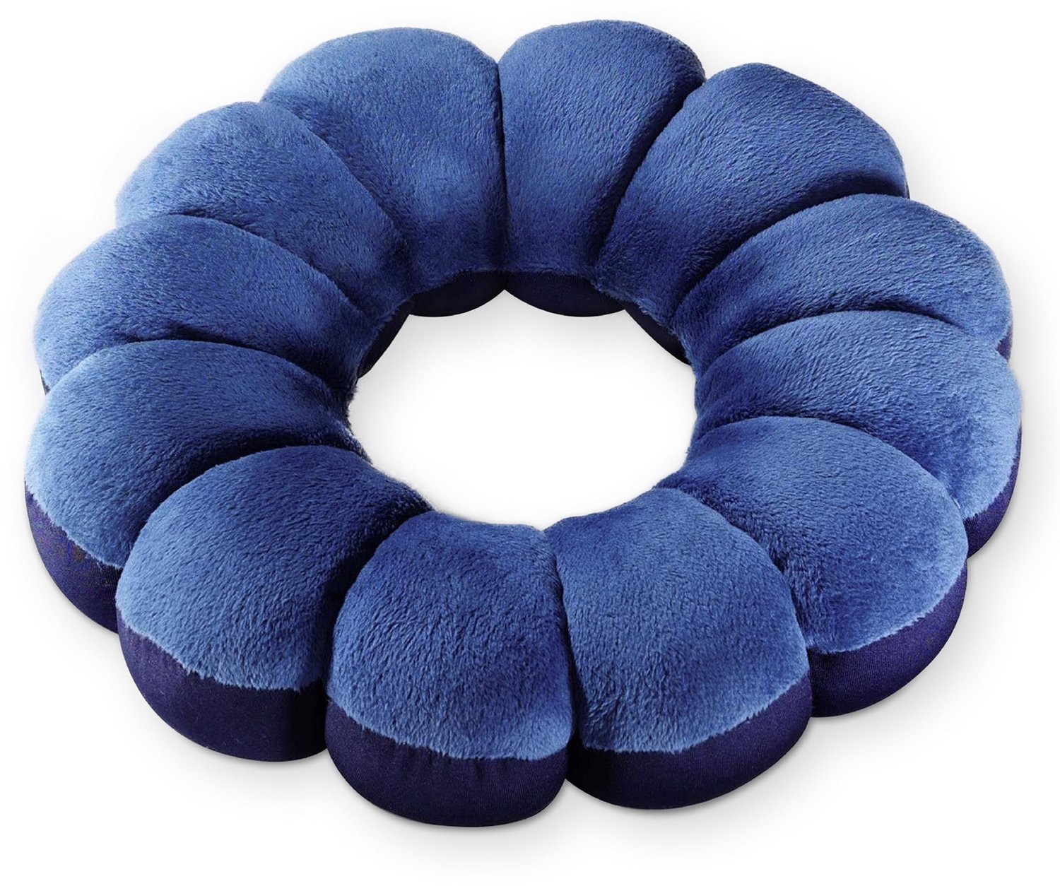 Maximex - Sierkussen - Kussen voor de rug, gevuld met microkorrels, Ø 33 cm