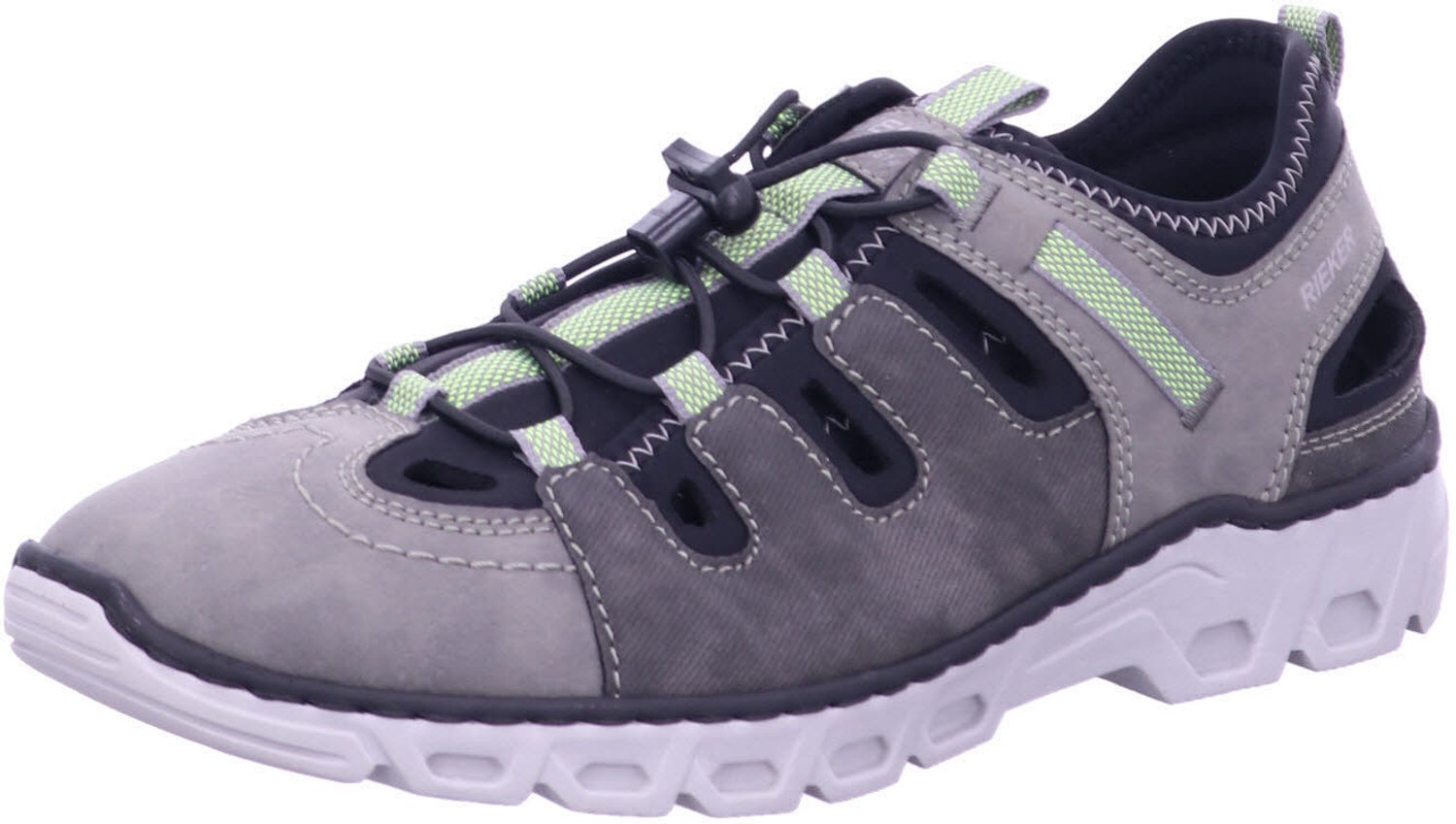 Rieker heren wandelschoenen Grijs