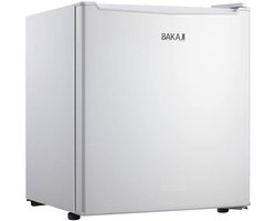 Mini Koelkast Bar - 45 Liter Capaciteit - Wit - Inclusief Vriesvak - Compact - Vrijstaand - Voor Huis En Kantoor