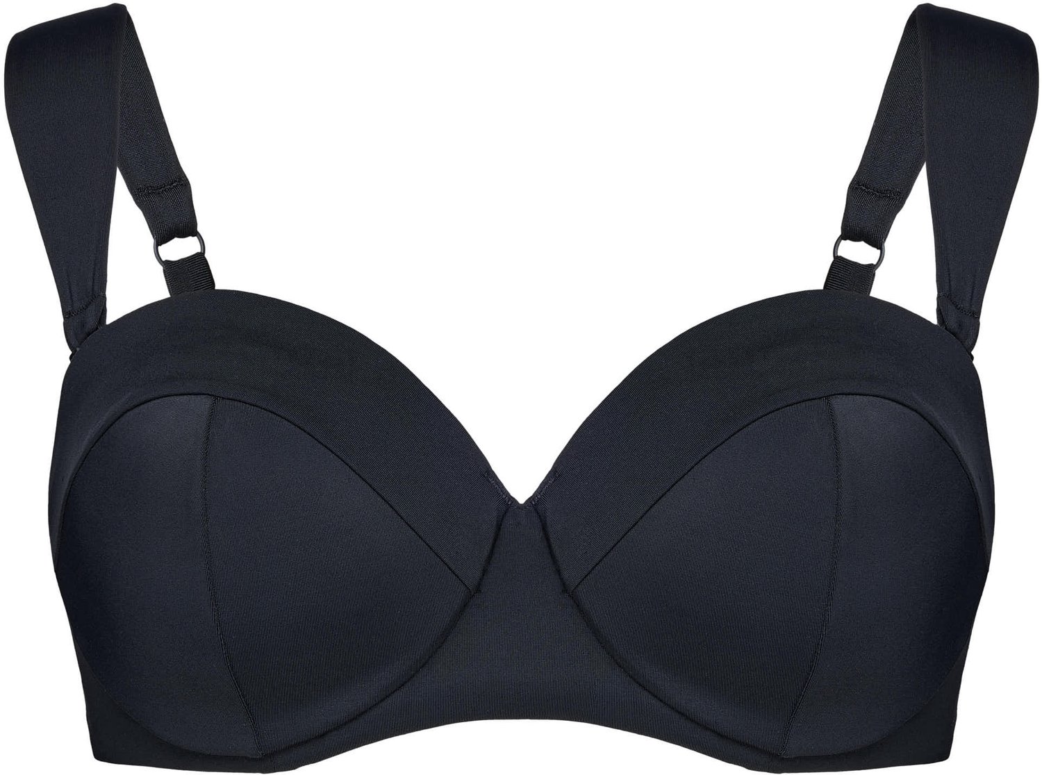 ESOTIQ Gia - Bikinitop - Balconettemodel - Zwart