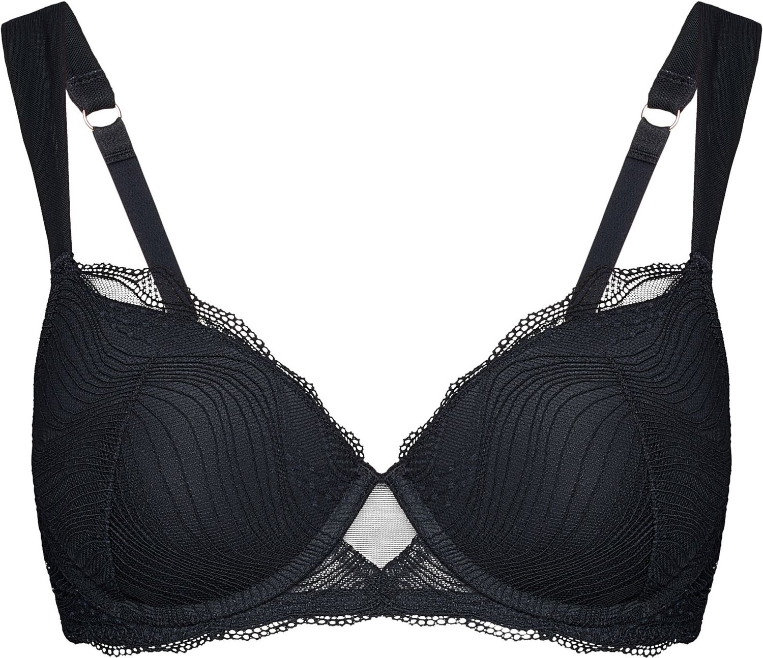 ESOTIQ Celebrisy - Push-upbeha - Zwart - 80B - Met beugel