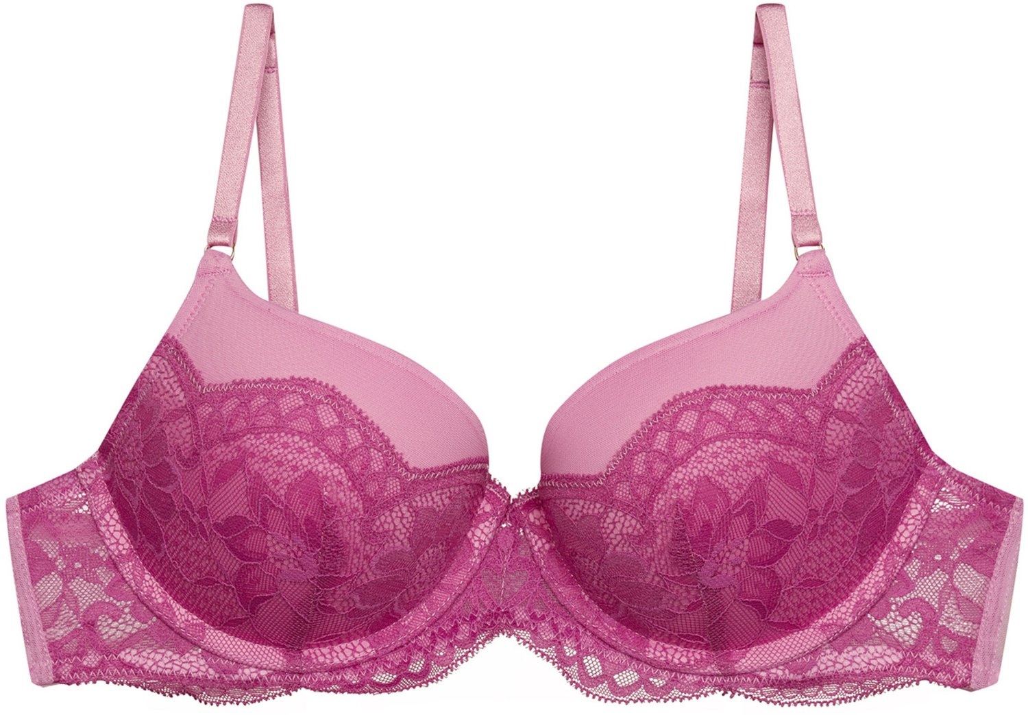 ESOTIQ Samara Bloovii - Push-upbeha - Roze - 65C - Bloemenkant