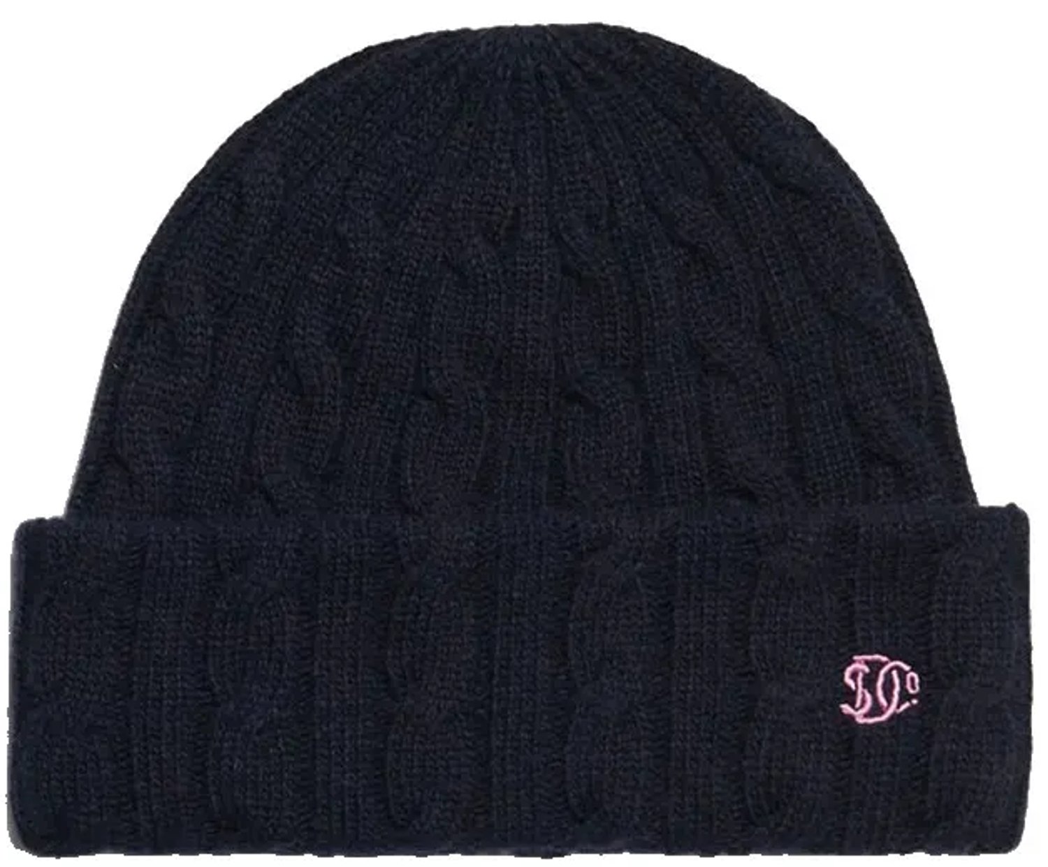 Superdry Premium Cable Knit Muts Blauw