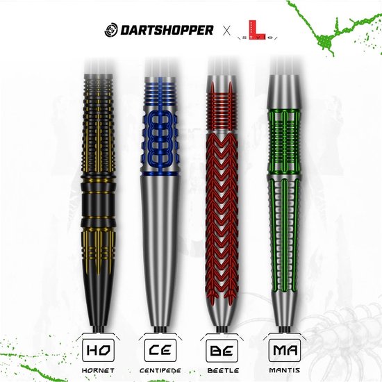 L-Style Mantis V2 90% - Dartshopper Exclusive - Dartpijlen van L-Style — afbeelding 3