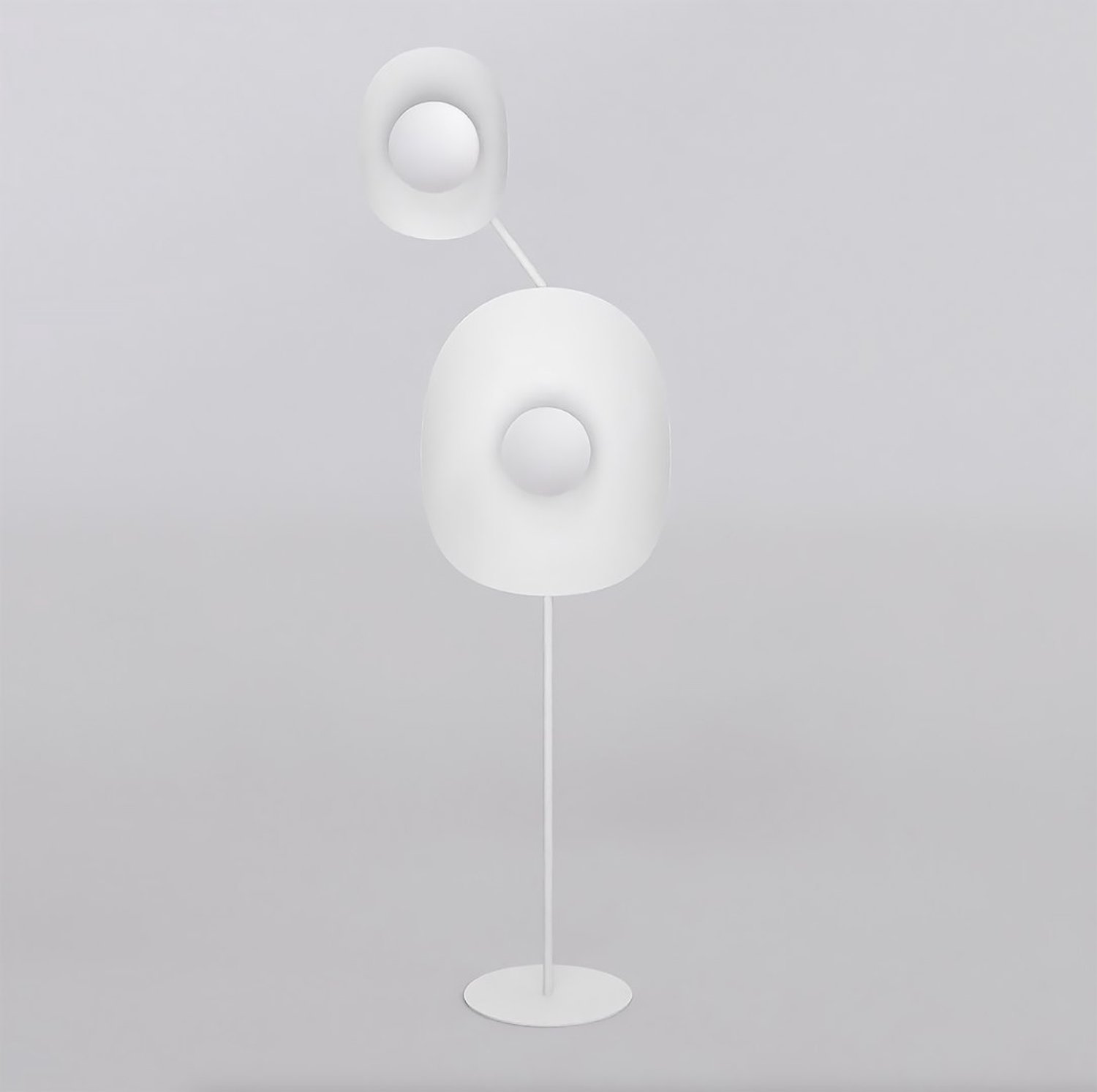 Emibig DELULU LP2 WHITE - Stijlvolle moderne vloerlamp voor elke ruimte