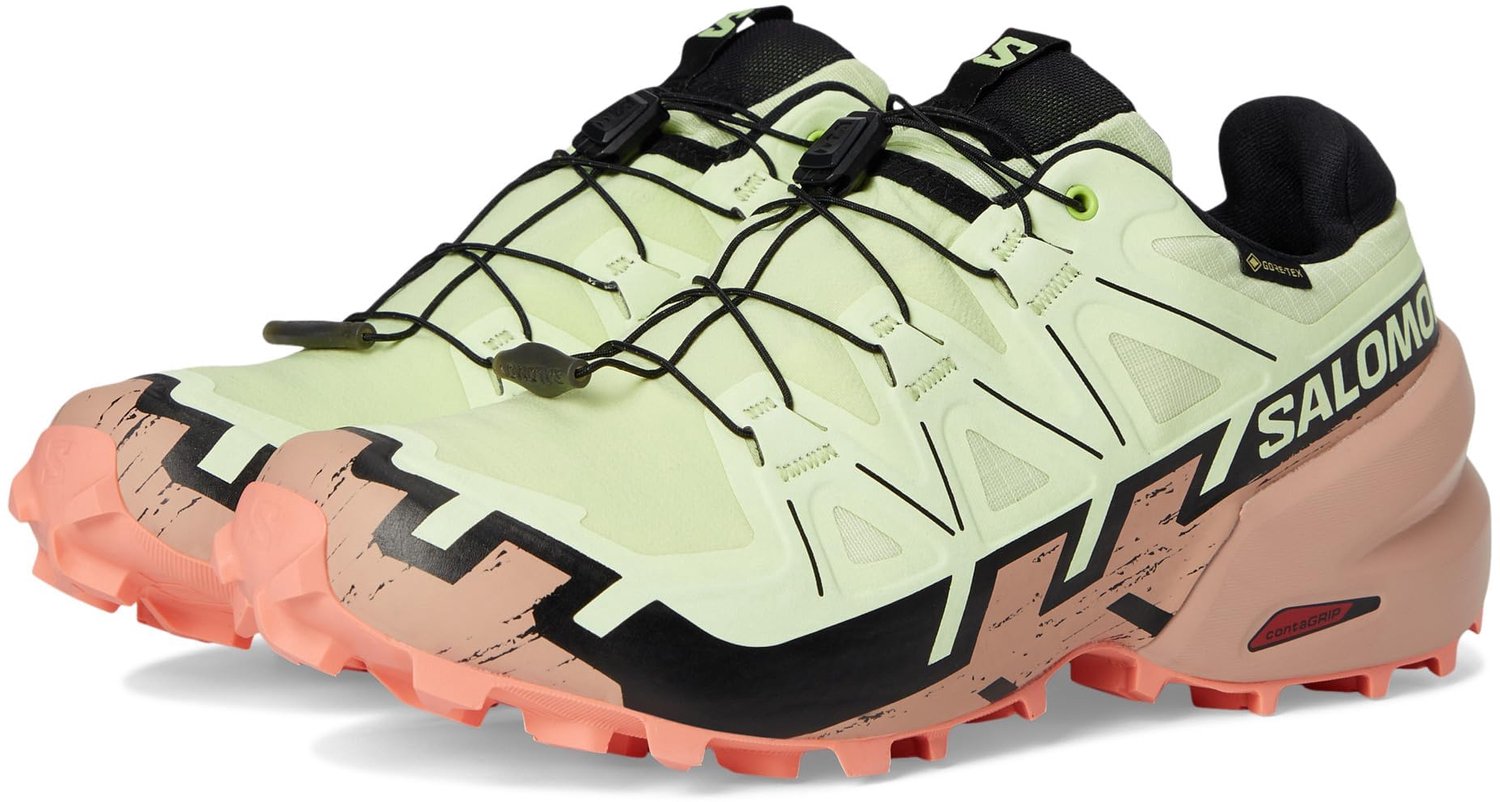 Salomon Speedcross 6 Trail Hardloopschoen GTX Dames 39 1/3 Creme