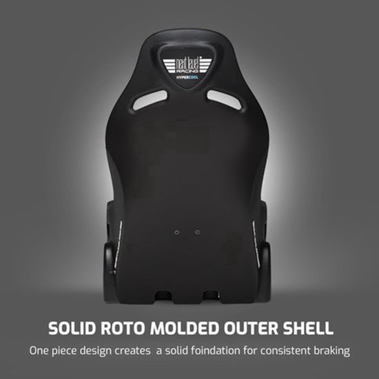 Sim Racing Stoel Ventilated - Actief Koelsysteem Met Dubbele Ventilator - 15,69 kg - LLDPE Kuipstoel - Ergonomisch Voor Taille Tot 42 Inch — afbeelding 2