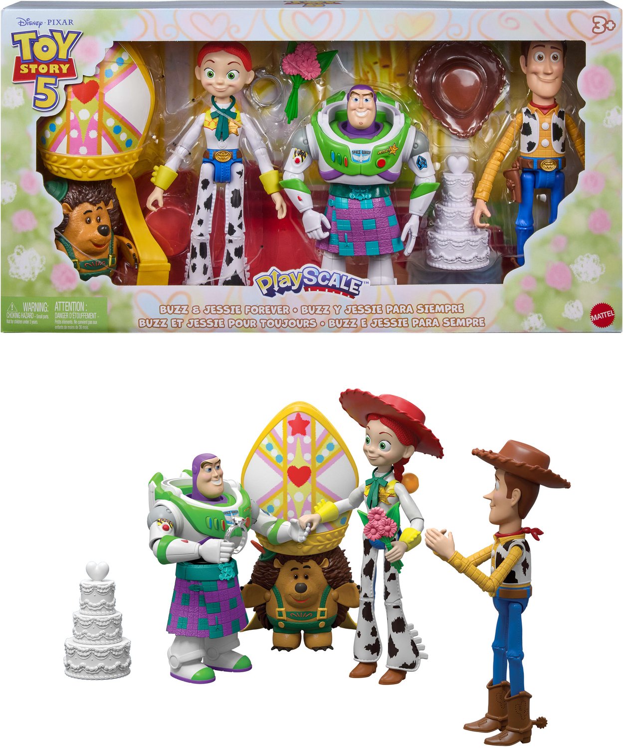 Disney en Pixar Toy Story 5 Buzz %26 Jessie Forever - Speelfiguren van 4