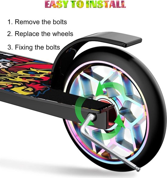 Stuntstepwielen