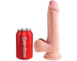 Pipedream - King Cock - Triple Density Dildo met Balzak - 19 cm