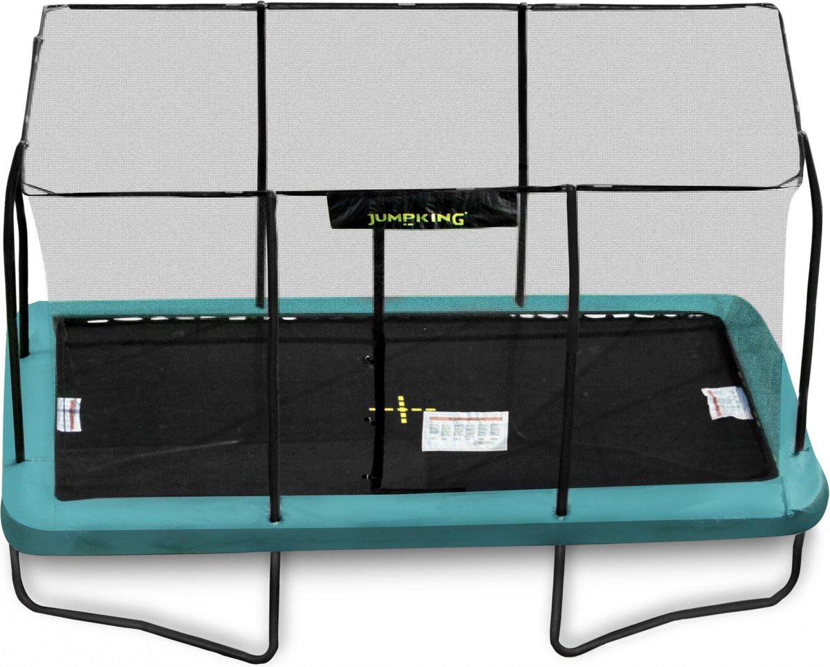 Jumpking Trampoline Met Net En Ladder Rechthoek 518 X 366 Cm Groen (2016)