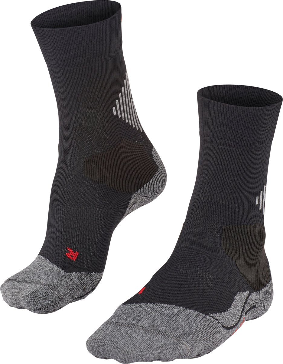 FALKE 4GRIP Stabilizing voor maximale snelheid functioneel materiaal sokken unisex zwart - maat 35-36