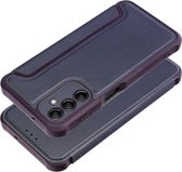 Case2go - Hoesje voor Samsung Galaxy A14 5G - Schokbestendige Book Case - Donker Blauw