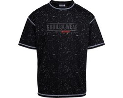 Gorilla Wear Saginaw Oversized T-shirt - Washed Black - XXL