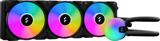 Fractal Design Lumen S36 V2 RGB - Vloeistof-koelsysteem - 3 x 120 mm - voor o.a. sockets 1700 en AM5