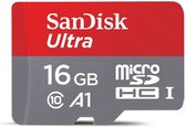 SanDisk Ultra Micro SDHC 16GB - met adapter
