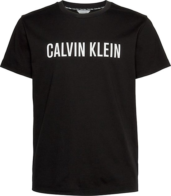 Calvin Klein Crew Neck Logo t-shirt décontracté hommes noir