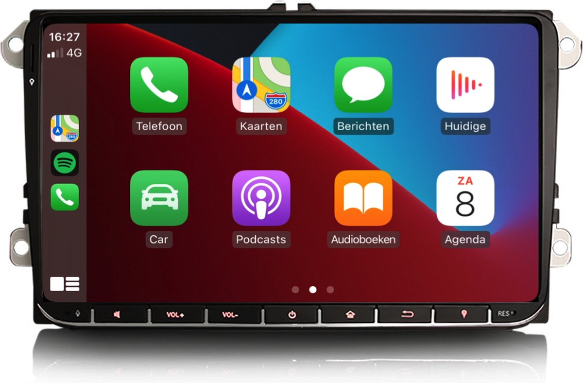 CarPlay voor Skoda | Android auto | Android 12 autoradio