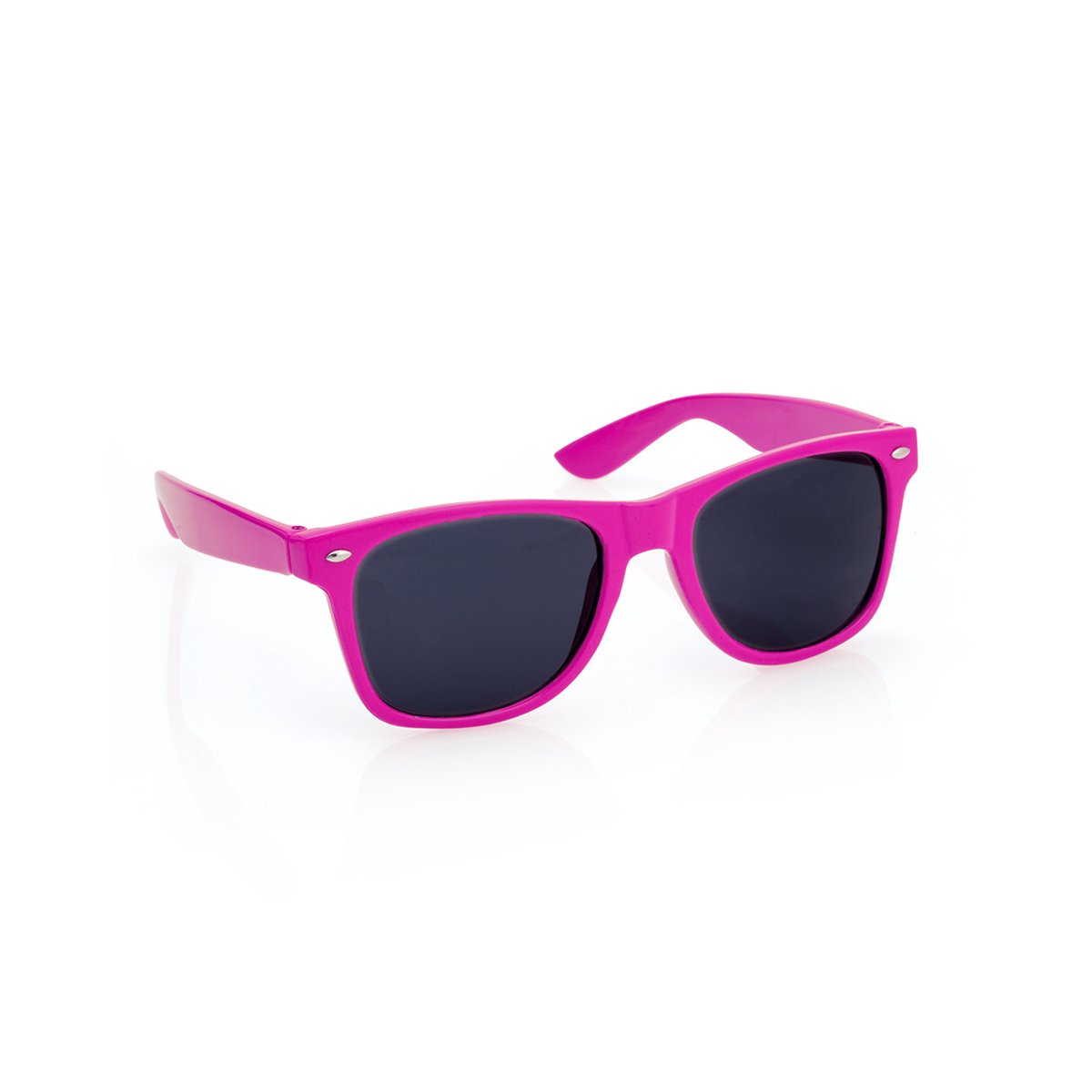 Freaky Glasses - Zonnebril - Heren - Dames - Feestbril - Party - Festival - Rave - Classic model - fuchsia