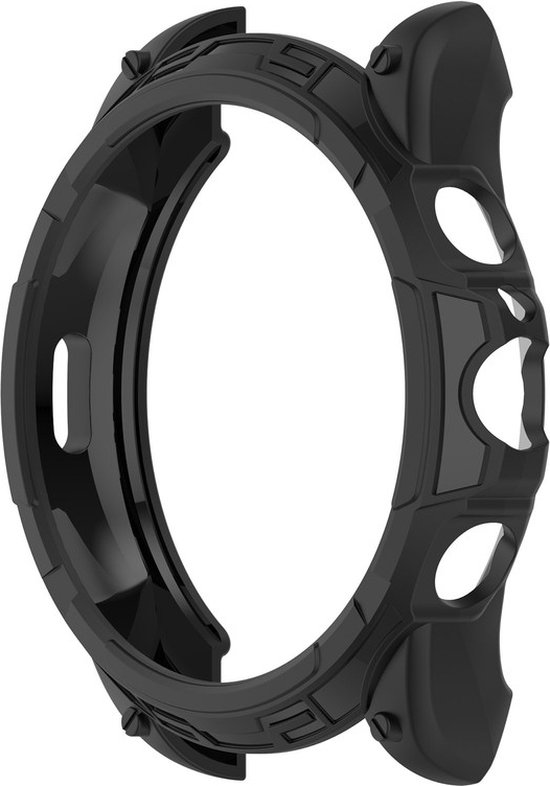 Boîtier de montre de protection - adapté pour Fossil Gen 6 - 42 mm - noir