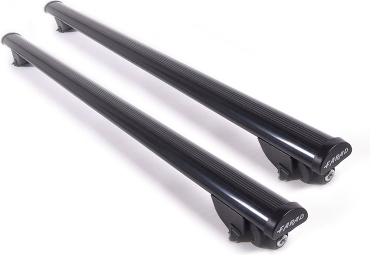 Dakdragers geschikt voor de BMW X1 E84 2009 t/m 2014 gesloten dakrailing – Staal Breed –75kg laadvermogen – Merk Farad