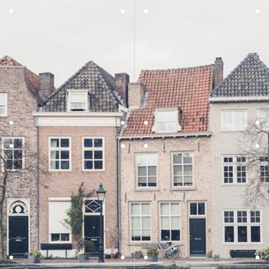 IXXI Dutch Canal Houses - Wanddecoratie - Landen