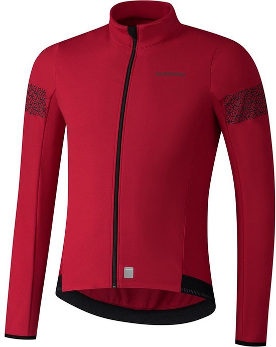 SHIMANO Beaufort Jersey Met Lange Mouwen Heren - Red - S