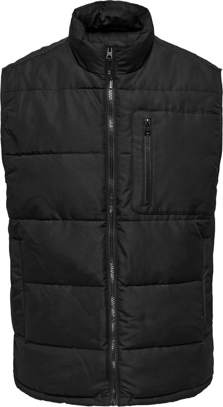 ONLY & SONS ONSJAKE QUILTED VEST OTW Heren - Maat L
