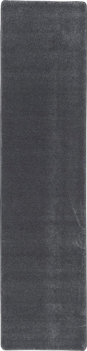 Snapstyle Vloerkleed Hoogpolig luxe velours loper Touch Grijs
