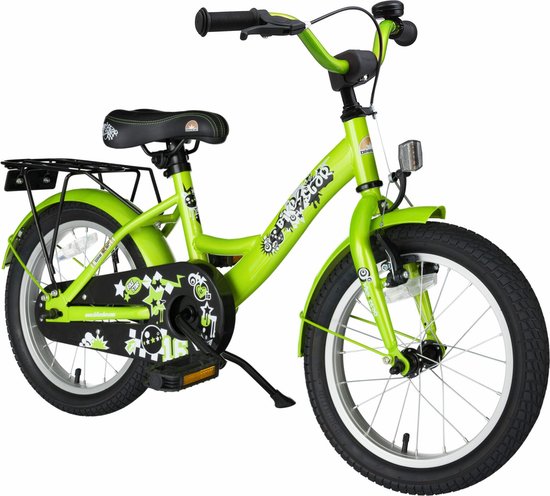Bikestar 16 inch Classic kinderfiets, groen van Bikestar — afbeelding 2