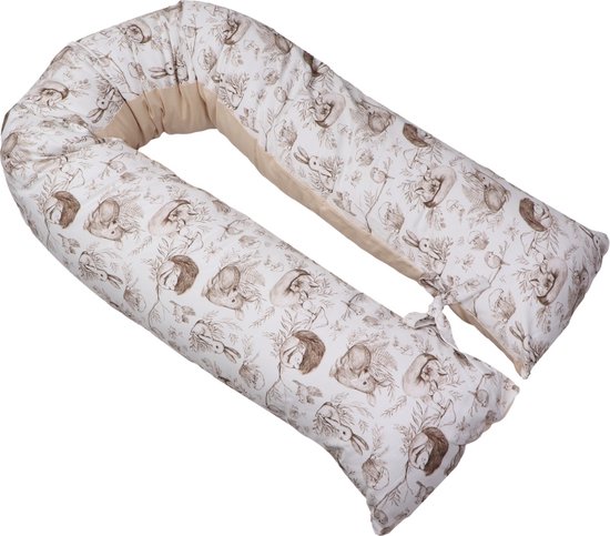 Voedingskussen - MamaLoes Bos Dieren Voedingskussen met Lussen ML020418