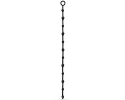 Lange Anaalketting 105 cm - Zwart
